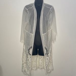 🍩3/$15, Forgotten Grace, Off White, Kimono, XL